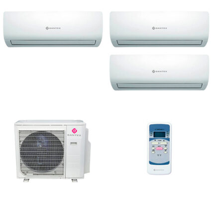 Мульти сплит-система на 3 комнаты Dantex RK-M09C3N x 3 / RK-3M21HM3E-W