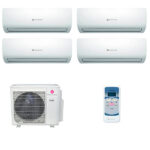Мульти сплит-система на 4 комнаты Dantex RK-M07C3N x 4 / RK-4M28HM3E-W