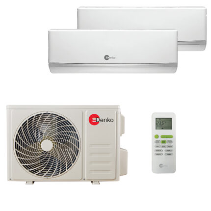 Мульти сплит-система на 2 комнаты Denko MULT-09 x 2 / MULT-18/2