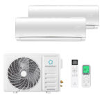 Мульти сплит-система на 2 комнаты Ecostar KVS-IMR09ST/IN + KVS-IMR12ST/IN / KVS-2FM18ST/OUT