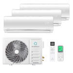 Мульти сплит-система на 3 комнаты Ecostar KVS-IMR09ST/IN x 3 / KVS-3FM24ST/OUT