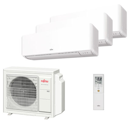 Мульти сплит-система на 3 комнаты Fujitsu ASYG07KMCC + ASYG09KMCC x 2 / AOYG24KBTA3
