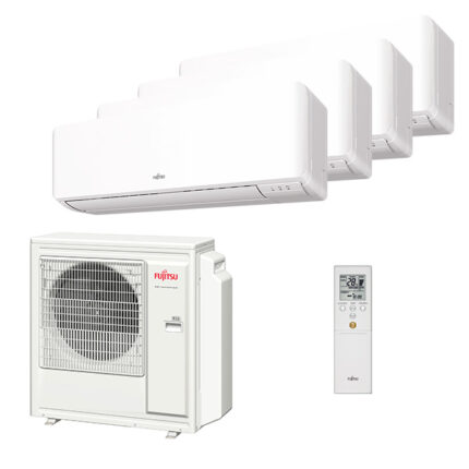 Мульти сплит-система на 4 комнаты Fujitsu ASYG07KMCC x 4 / AOYG30KBTA4