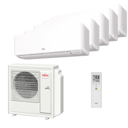 Мульти сплит-система на 5 комнат Fujitsu ASYG07KMCC x 5 / AOYG36KBTA5