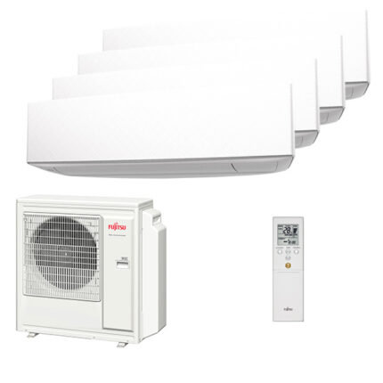 Мульти сплит-система на 4 комнаты Fujitsu ASYG07KETA x 4 / AOYG30KBTA4