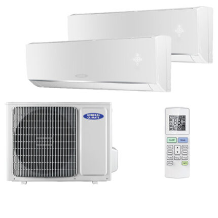 Мульти сплит-система на 2 комнаты General Climate GC-ME07HRi x 2 / GU-M2E14H1