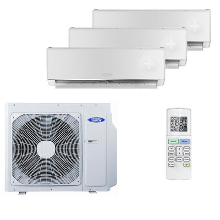 Мульти сплит-система на 3 комнаты General Climate GC-ME09HR32 x 2 + GC-ME12HR32 / GU-M3E24H32