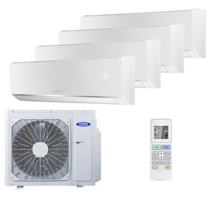 Мульти сплит-система на 4 комнаты General Climate GC-ME07HRi x 4 / GU-M4E28H1