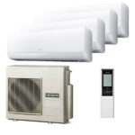 Мульти сплит-система на 4 комнаты Hitachi RAK-18QXE x 4 / RAM-70NP4E