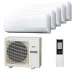 Мульти сплит-система на 5 комнат Hitachi RAK-18QXE x 5 / RAM-90NP5E