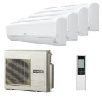 Мульти сплит-система на 4 комнаты Hitachi RAK-15QPE x 4 / RAM-70NP4E