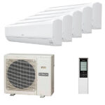 Мульти сплит-система на 5 комнат Hitachi RAK-15QPE x 5 / RAM-90NP5E