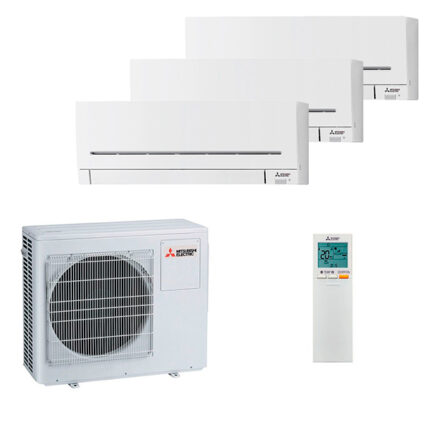 Мульти сплит-система на 3 комнаты Mitsubishi Electric MSZ-AP20VGK x 3 / MXZ-3F54VF