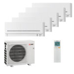 Мульти сплит-система на 5 комнат Mitsubishi Electric MSZ-AP20VGK x 5 / MXZ-5F102VF