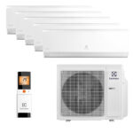 Мульти сплит-система на 5 комнат Electrolux EACS/I-09HP FMI/N8_ERP x 5 / EACO/I-42 FMI-5/N8_ERP
