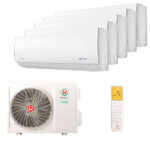 Мульти сплит-система на 5 комнат Royal Clima RCI-PFF09HN x 5 / 5TFM-42HN/OUT