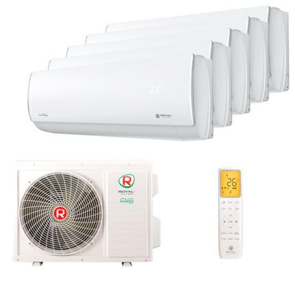 Мульти сплит-система на 5 комнат Royal Clima RCI-PFF09HN x 2 + RCI-PFF12HN x 3 / 5TFM-42HN/OUT