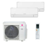 Мульти сплит-система на 2 комнаты Dantex RK-M09PDMI x 2 / RK-2M18HM3E-W