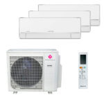 Мульти сплит-система на 3 комнаты Dantex RK-M09PDMI x 3 / RK-3M21HM3E-W