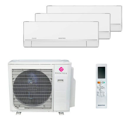 Мульти сплит-система на 3 комнаты Dantex RK-M09PDMI x 3 / RK-3M21HM3E-W