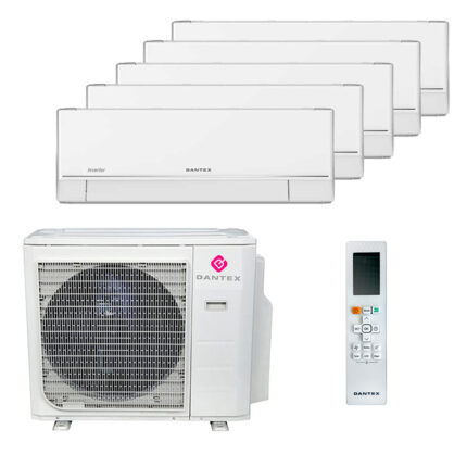 Мульти сплит-система на 5 комнат Dantex RK-M09PDMI x 5 / RK-5M42HM3E-W