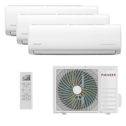 Мульти сплит-система на 3 комнаты Pioneer KFRI25FW x 3 / 3MSHD21F