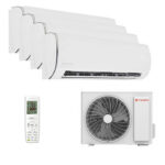 Мульти сплит-система на 4 комнаты Pioneer KFRI20LW x 4 / 4MSHD28B