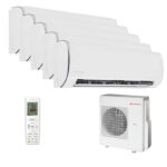 Мульти сплит-система на 5 комнат Pioneer KFRI20LW x 5 / 5MSHD42B