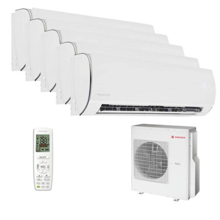 Мульти сплит-система на 5 комнат Pioneer KFRI20LW x 5 / 5MSHD42B