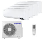 Мульти сплит-система на 4 комнаты Samsung AJ020TNTDKH/EA x 4 / AJ080TXJ4KH/EA