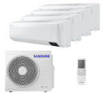 Мульти сплит-система на 4 комнаты Samsung AJ020TNAPKH/EA x 4 / AJ080TXJ4KH/EA