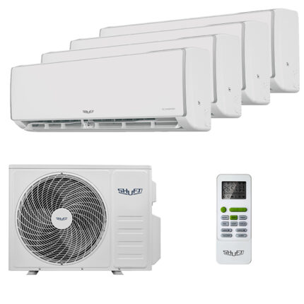 Мульти сплит-система на 4 комнаты Shuft SFMS/I-07 HB FMI/N8/In/white x 4 / SFMO/I-32 FMI-4/N8/Out
