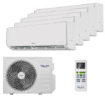 Мульти сплит-система на 5 комнат Shuft SFMS/I-07 HB FMI/N8/In/white x 5 / SFMO/I-42 FMI-5/N8/Out