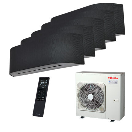 Мульти сплит-система на 5 комнат Toshiba RAS-B10N4KVRG-E x 5 / RAS-5M34G3AVG-E