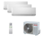 Мульти сплит-система на 3 комнаты Toshiba RAS-B05E2KVG-EE x 2 + RAS-B07E2KVG-EE / RAS-3M18U2AVG-E