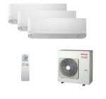 Мульти сплит-система на 3 комнаты Toshiba RAS-B07CKVG-EE + RAS-B10CKVG-EE x 2 / RAS-3M26G3AVG-E