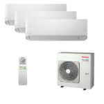 Мульти сплит-система на 3 комнаты Toshiba RAS-B07CKVG-EE + RAS-B10CKVG-EE x 2 / RAS-3M26G3AVG-E
