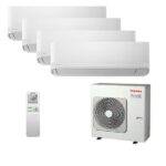 Мульти сплит-система на 4 комнаты Toshiba RAS-B07E2KVG-EE x 4 / RAS-4M27U2AVG-E