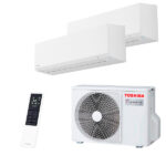 Мульти сплит-система на 2 комнаты Toshiba RAS-B07G3KVSG-E x 2 / RAS-2M14G3AVG-E