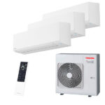 Мульти сплит-система на 3 комнаты Toshiba RAS-B10G3KVSG-E x 3 / RAS-3M26G3AVG-E