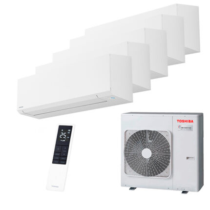 Мульти сплит-система на 5 комнат Toshiba RAS-B10G3KVSG-E x 5 / RAS-5M34G3AVG-E