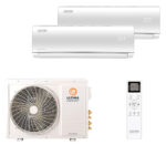 Мульти сплит-система на 2 комнаты Ultima Comfort UC-EMM09PN x 2 / UC-2FME14-OUT