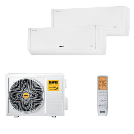 Мульти сплит-система на 2 комнаты Zanussi ZACS/I-07 HB-WHITE FMI2/N8/In + ZACS/I-09 HB-WHITE FMI2/N8/In / ZACO/I-14 H2 FMI2/N8/Out