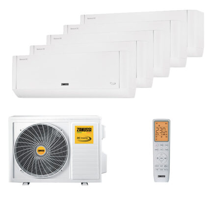 Мульти сплит-система на 5 комнат Zanussi ZACS/I-07 HB-WHITE FMI2/N8/In x 5 / ZACO/I-42 H5 FMI2/N8/Out